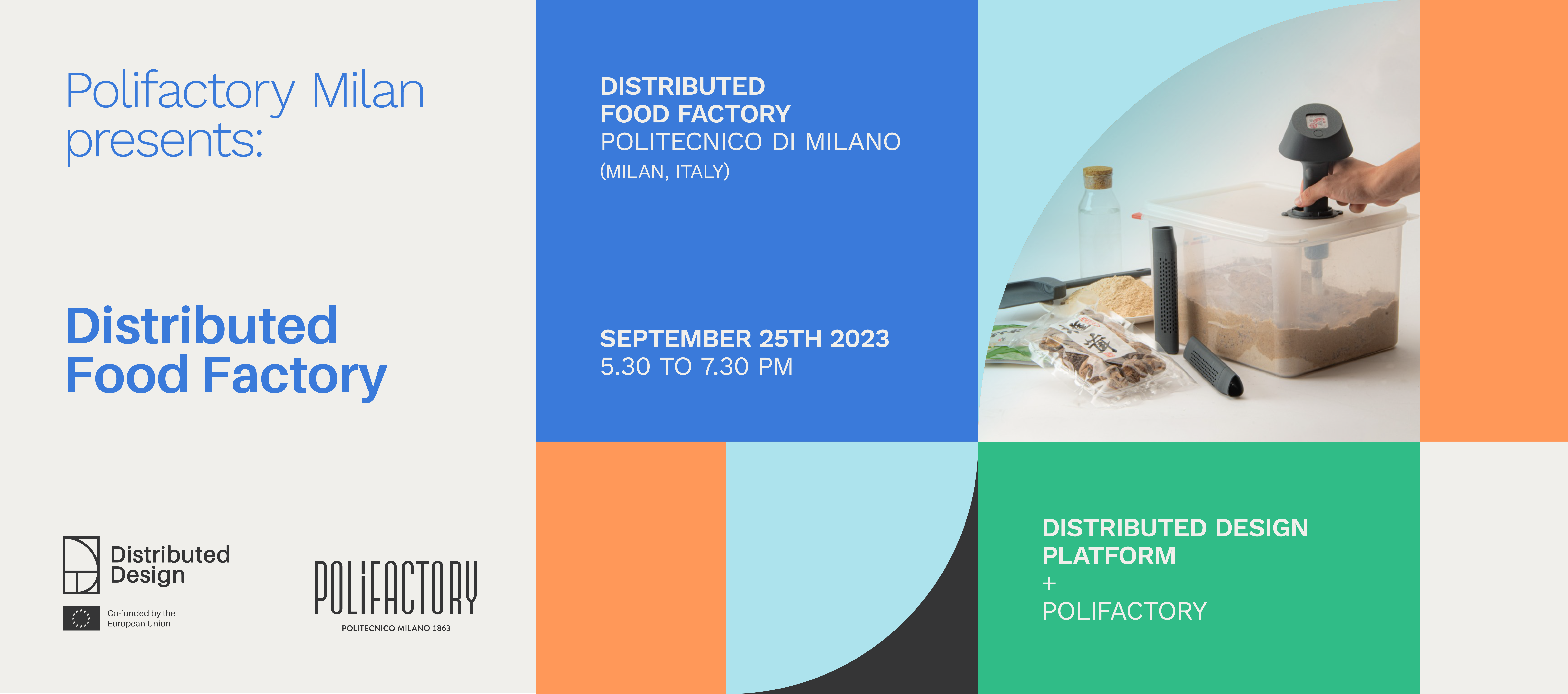 Distributed Food Factory - Distributed Design Platform